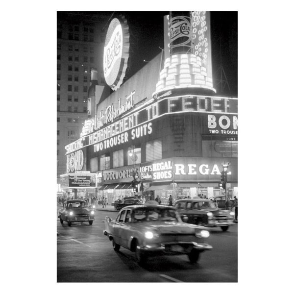 New York - Times Square 1959 Multicolor