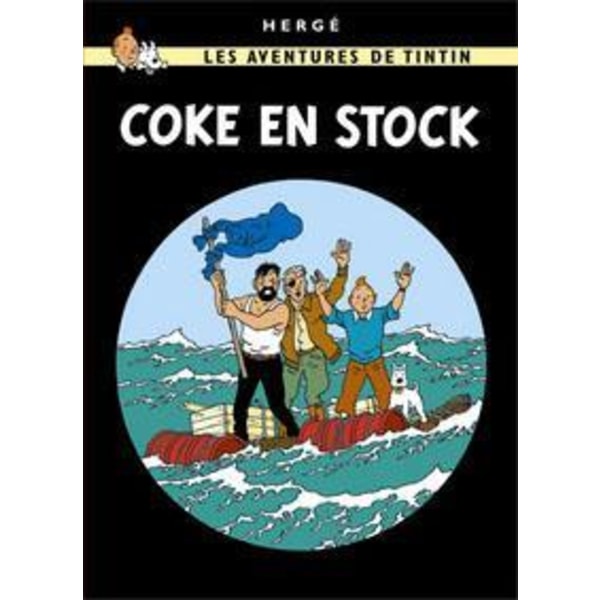 Poster - Tintin Coke en stock - Koks i lasten Multicolor