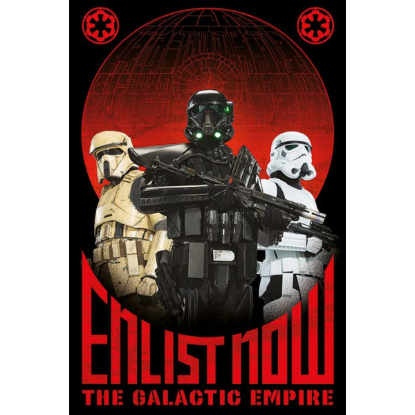 Star Wars Rogue One - Enlist Now Multicolor