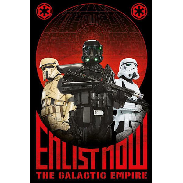 Star Wars Rogue One - Enlist Now multifärg