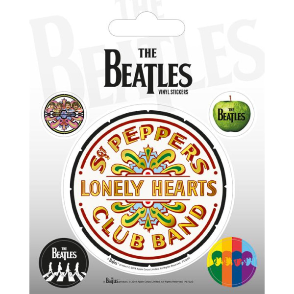 Vinyl Sticker Pack - Klistermärken - The Beatles (Sgt. Pepper) Multicolor