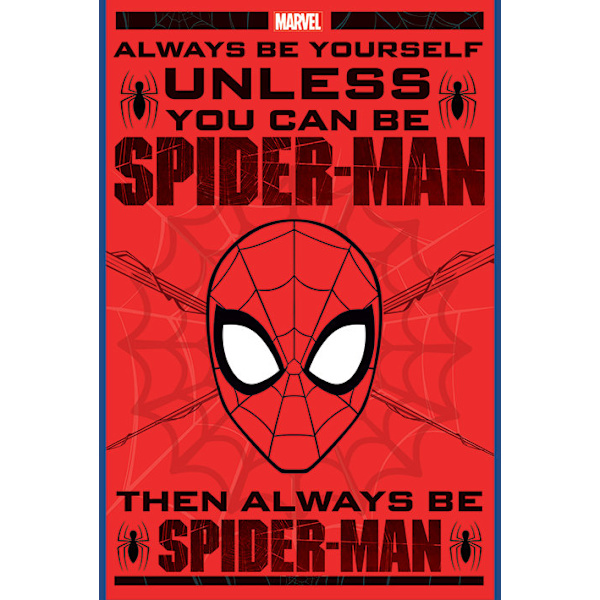 Spiderman - Marvel - (Always Be Yourself) Multicolor