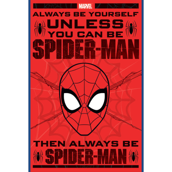 Spiderman - Marvel - (Always Be Yourself) multifärg