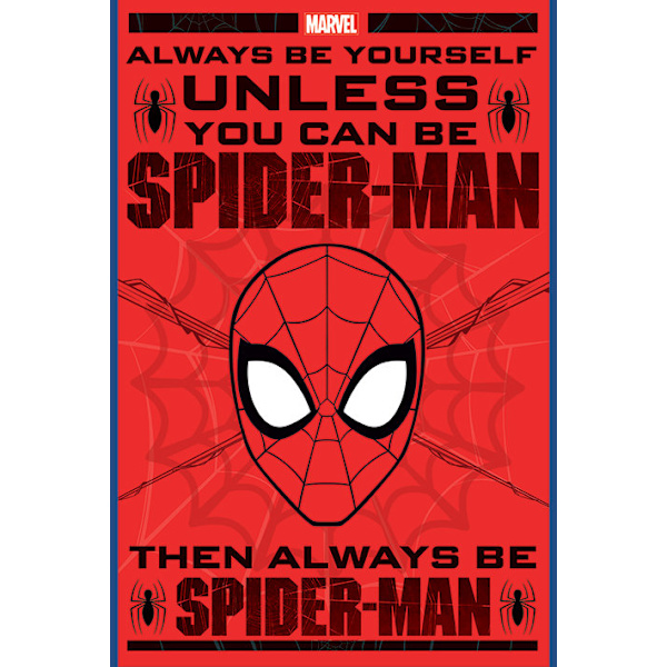 Spiderman - Marvel - (Always Be Yourself) multifärg