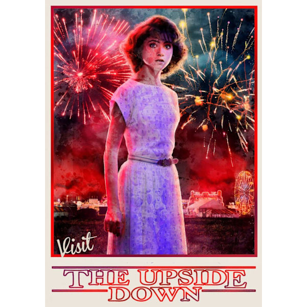 A3 Print - Stranger Things - Nancy Wheeler multifärg