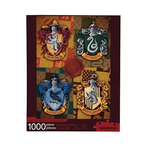Harry Potter - Pussel - Crests multifärg