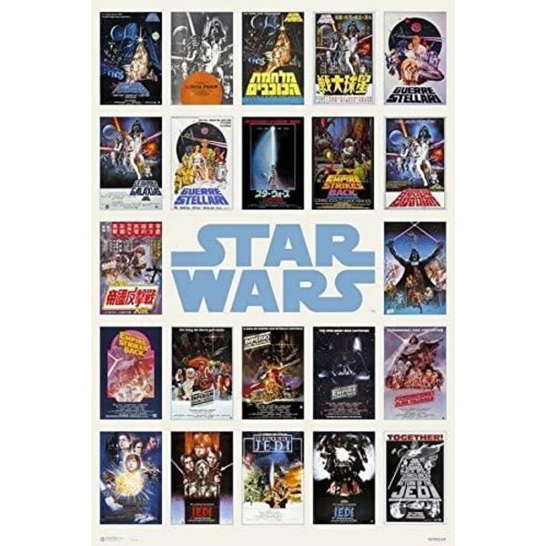 Star Wars Worldwide One Sheet Multicolor