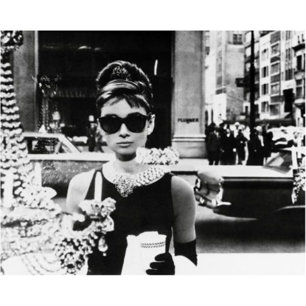 Poster - Audrey Hepburn - Window multifärg