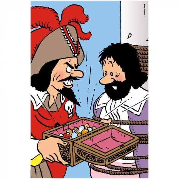 Tintin - Pussel - Rackham den Rödes skatt multifärg M