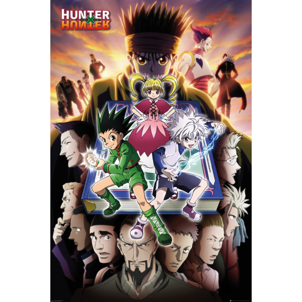 Hunter X Hunter - Bognøglekunst Multicolor