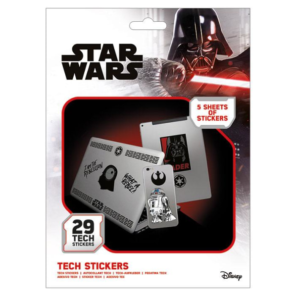 Tech-klistermærker - Star Wars (Force) Multicolor