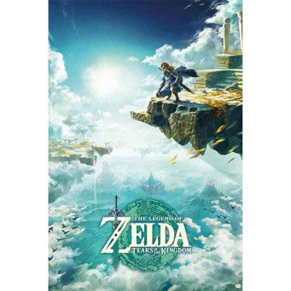 The Legend Of Zelda - Tears Of The Kingdom (Hyrule Skies) multifärg