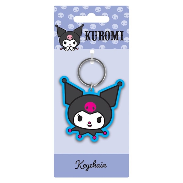Nyckelring - KUROMI (SMILE) KEYCHAIN Multicolor
