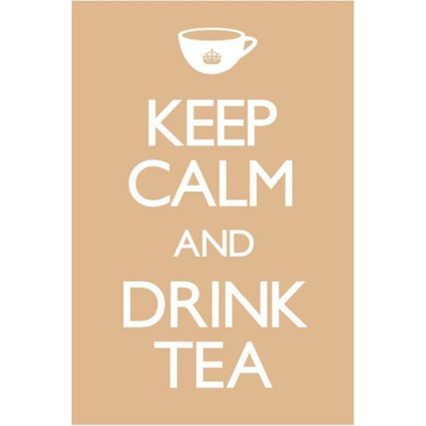 Keep calm and drink tea Multicolor