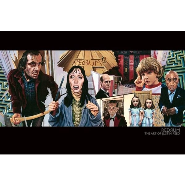 The Shining - Justin Reed Art Multicolor