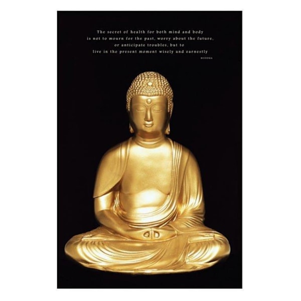 Buddha - Gold Multicolor