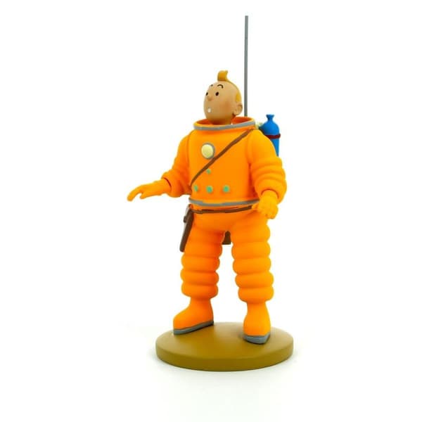 Tintin - Statyett - Tintin i rymddräkt Multicolor