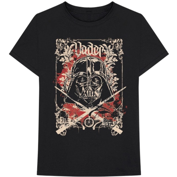 Star Wars Unisex T-Shirt: Vader Décor (Medium) Multicolor M