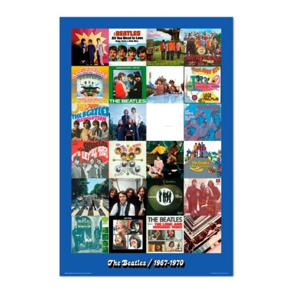 Poster - THE BEATLES ERA 1967-1970 Multicolor