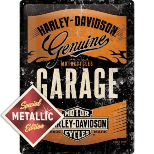 Metallskylt 30Ã—40 cm Harley-Davidson Metallic Special Edition multifärg