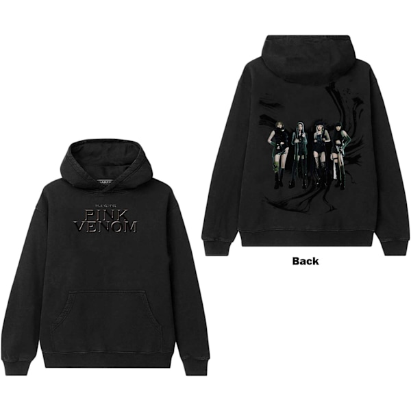BlackPink Hoodie Pink Venom Oil Stroke Unisex storlek L multifärg L
