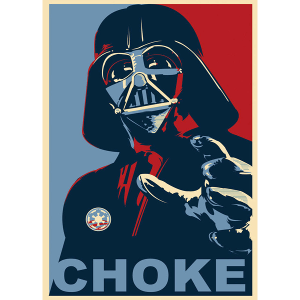 A3-print - Star Wars - Darth Vader - Choke Multicolor