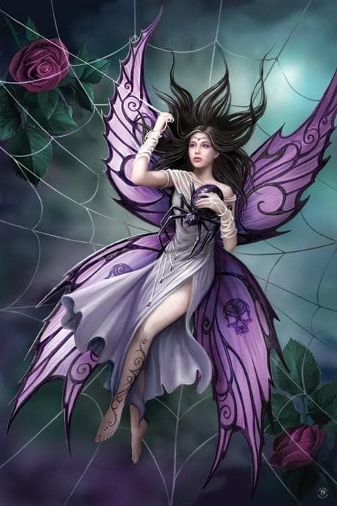 Anne Stokes - Silk Lure multifärg