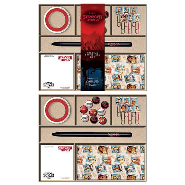 Stranger Things - Skrivset Multicolor
