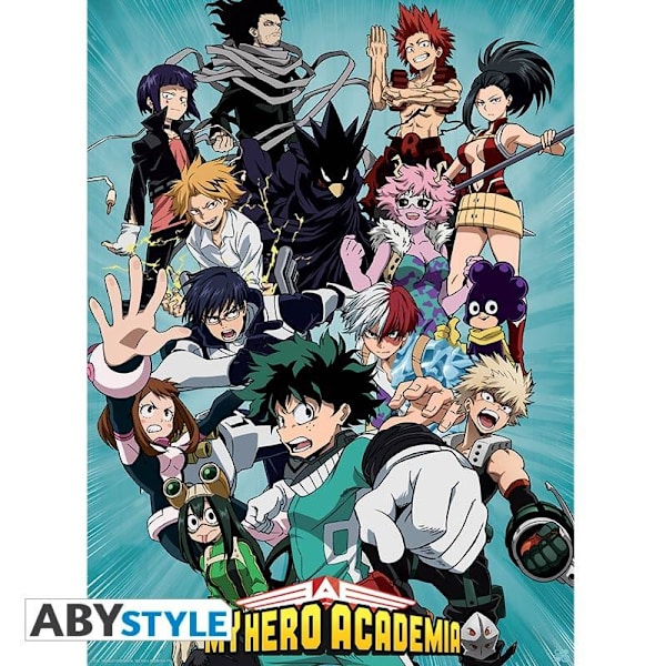 MY HERO ACADEMIA - Poster "Heroes" multifärg