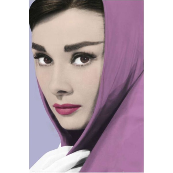 Audrey Hepburn - Shawl multifärg