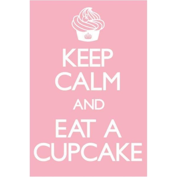 Keep calm and eat a cupcake Multicolor