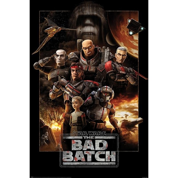 Star Wars: The Bad Batch (Montage) multifärg