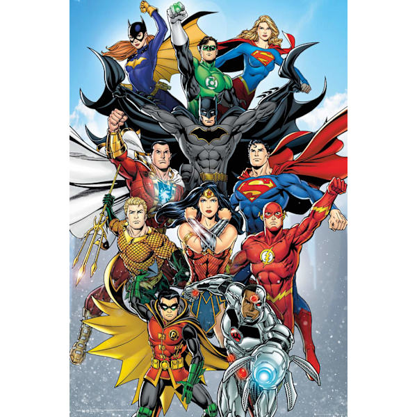 DC Comics - Rebirth Justice League multifärg