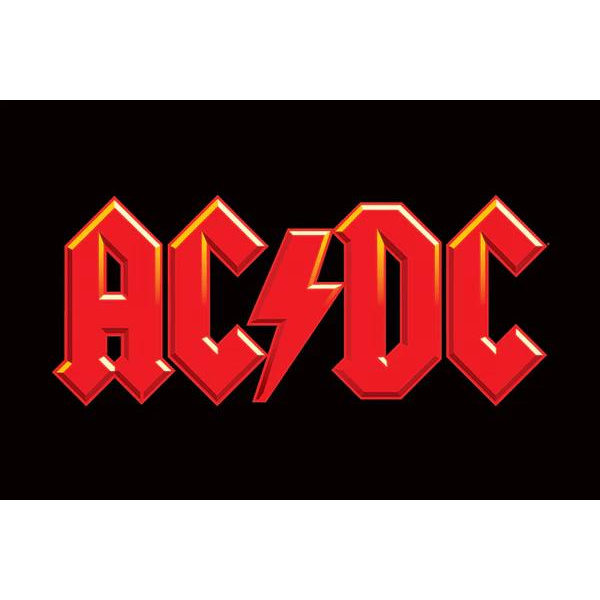 AC/DC - Logo multifärg