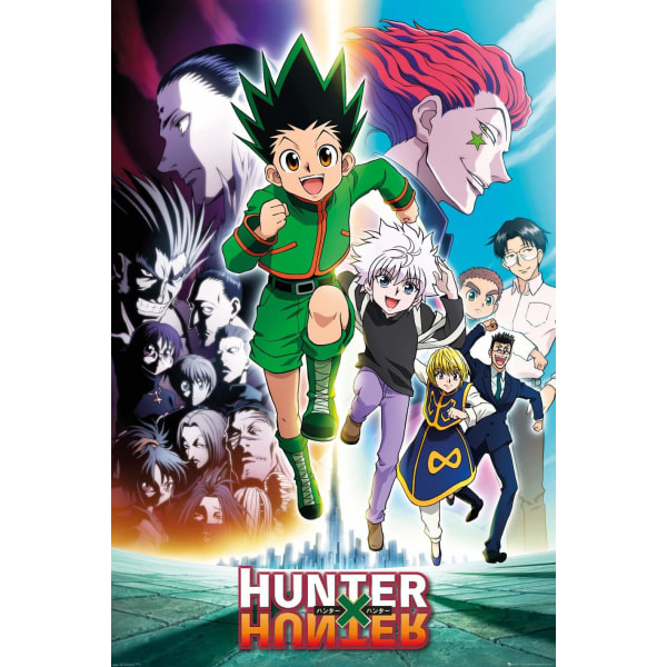 Hunter X - Hunter  Keyart Running multifärg