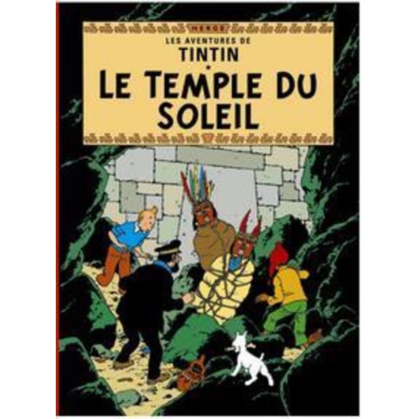Poster - Tintin Le Temple du Soleil - Solens tempel multifärg