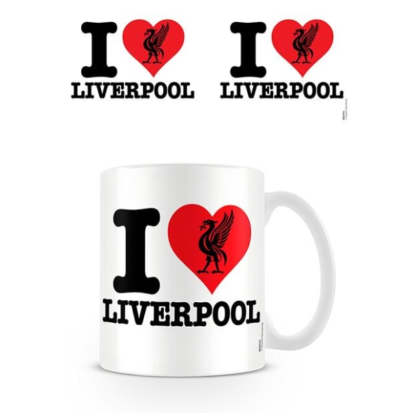 I Love Liverpool - Mugg multifärg
