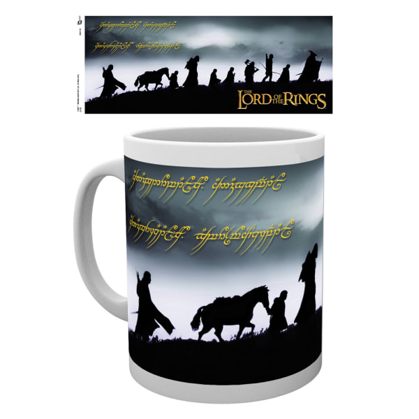 Lord of the Rings - Fellowship - Mugg multifärg