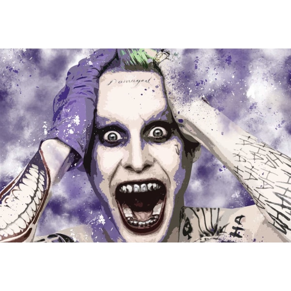 A3 Print - The Joker Multicolor