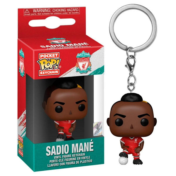 Nyckelring - Pocket POP -  Liverpool Sadio Mané Multicolor