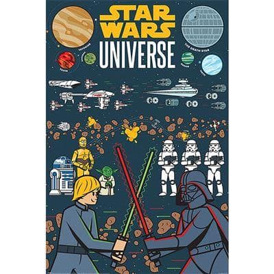 STAR WARS (UNIVERSE ILLUSTRATED) multifärg