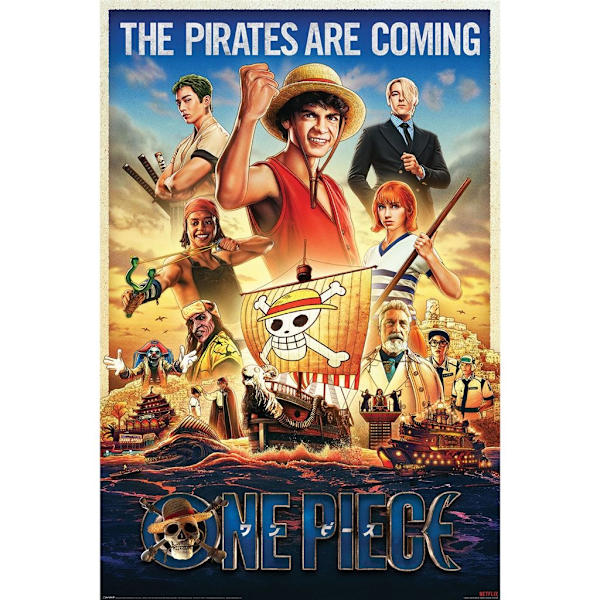 Poster - ONE PIECE LIVE ACTION (PIRATES INCOMING) Multicolor