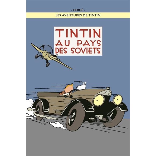 Poster - Tintin au pays de Soviets - Tintin i Sovjet multifärg
