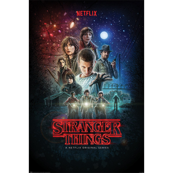 Stranger Things - One Sheet Multicolor