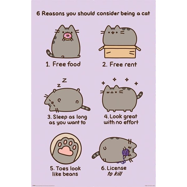 Pusheen (Reasons to be a Cat) multifärg