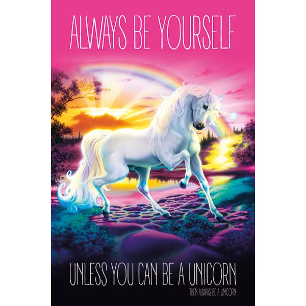 Unicorn (Always Be Yourself) Multicolor