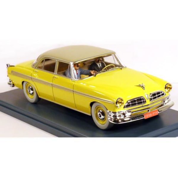 Tintin - 1:24 Modellbil 39 - Gul Chrysler multifärg