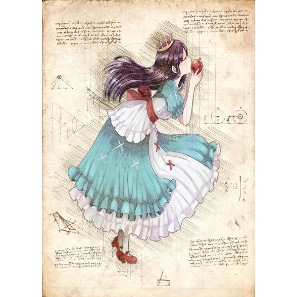 A3 Print - Disney - Snow White - Snövit Multicolor