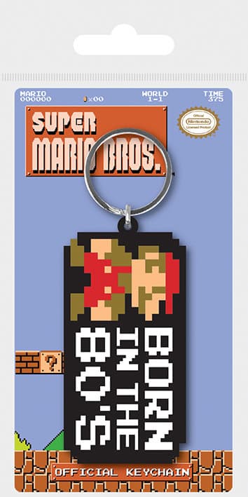 Nyckelring - Super Mario Bros. (Born In The 80's) multifärg