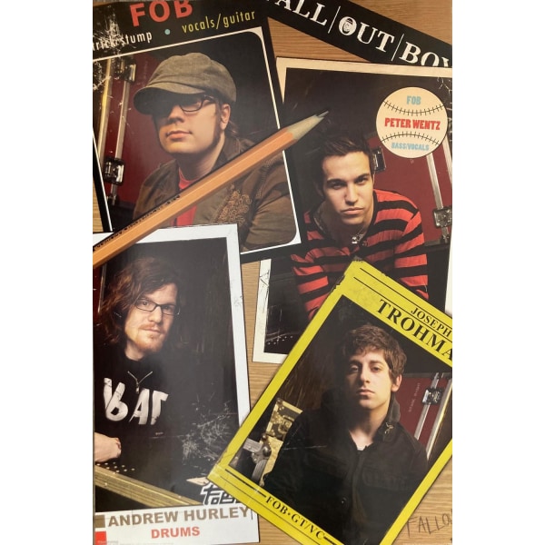Fall Out Boy - Group Names Multicolor